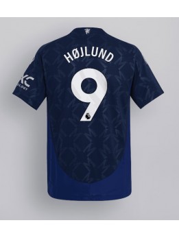 Manchester United Rasmus Hojlund #9 Gostujuci Dres 2024-25 Kratak Rukavima